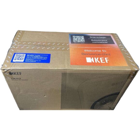 KEF LSX II LT Wireless HiFi Speakers - Graphite Grey (Pair) AirPlay 2 Bluetooth - Picture 2 of 12